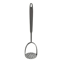 14" Potato Masher Stainless Steel - Mashed Potato Masher Kitchen Tool，Potato Smasher for Avocado, Tomato, Fruit & Vegetables, Pet Food, Heavy Duty Metal Bean Masher Utensil, Dishwasher Safe