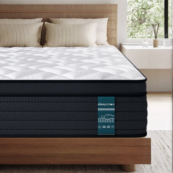 14" Queen Firm Mattress, Euro Top, Pressure Relief, Extra Support, CertiPUR-US Certified, 365 Night Trial