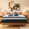 14" Queen Mattress In a Box, Gel Memory Foam Hybrid, Breathable