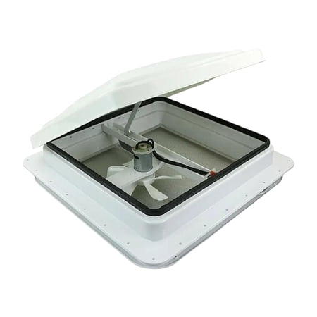 14" RV Ventilation Weatherproof Simple Installation Air Circulates Vent with Cover Lid for Camper Rv Travel Trailers