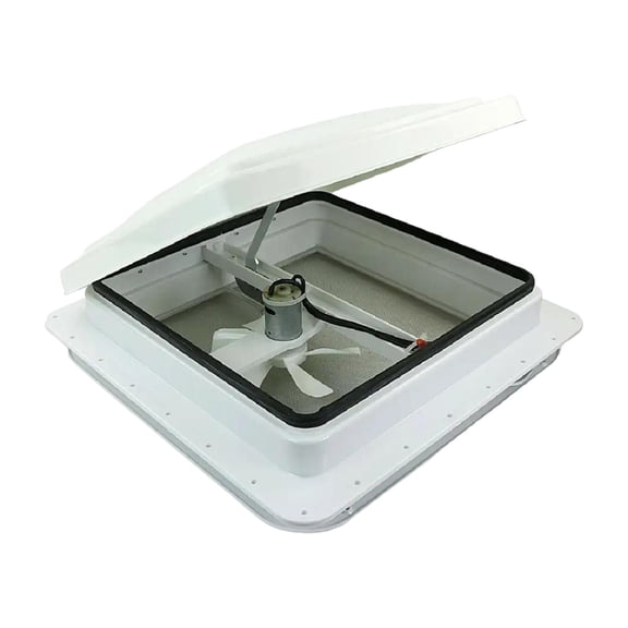 14" RV  Ventilation Weatherproof Simple Installation Air Circulates Vent with Cover Lid for Camper Rv Travel Trailers