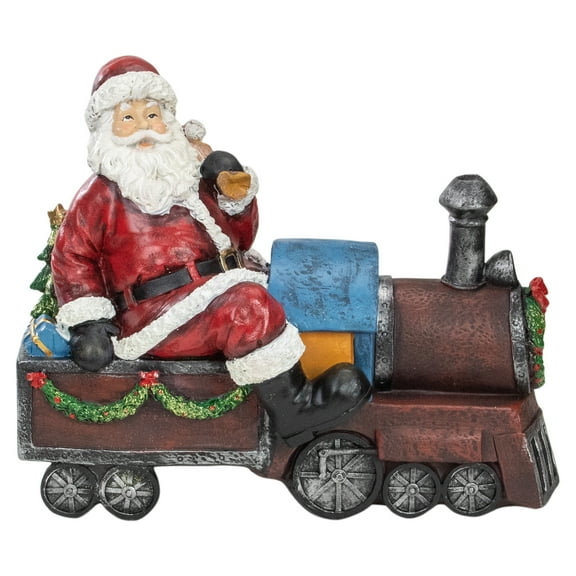 Northlight Santa on a Train Christmas Decoration - 14"