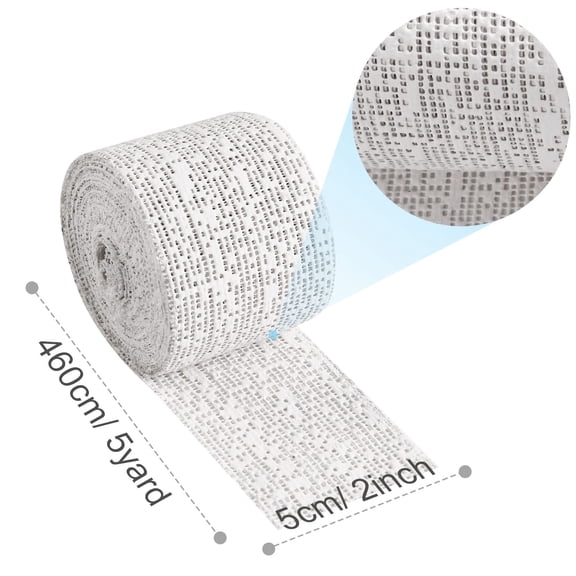 14 Rolls Plaster Cloth Gauze Strips, 2 Inch x 15 Feet Each, White Wrap Bandages for Belly Cast, Mask Making, Body Molds and Sculpture Art