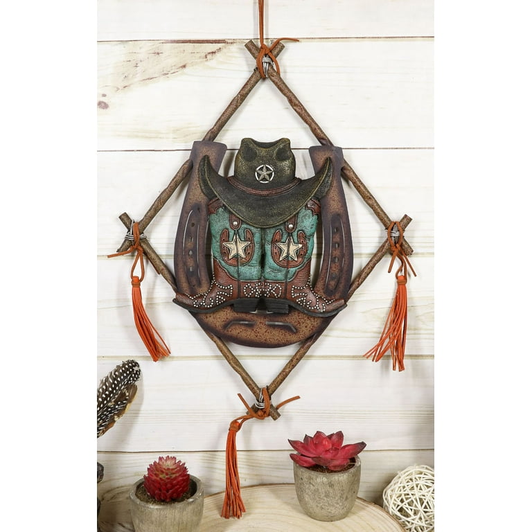 cowboy boot wall decor