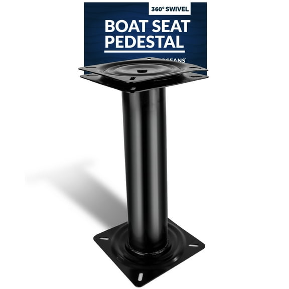 14" Seat Fixed Pedestal with 360 Degree Swivel - FO1872