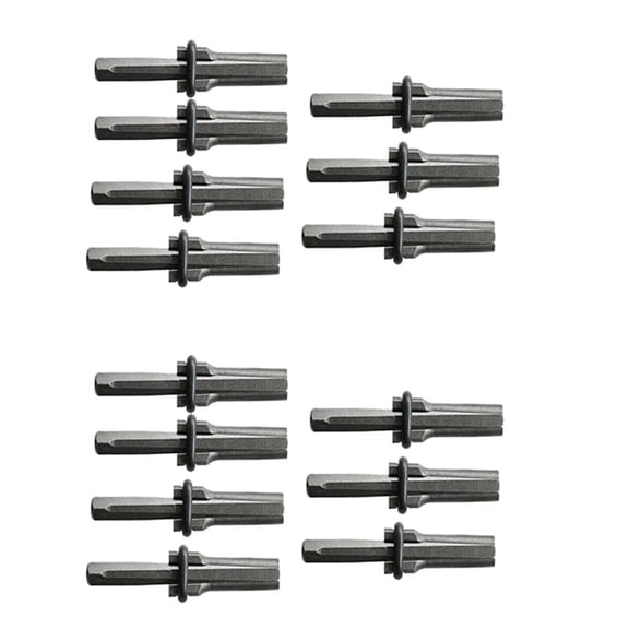 14 Set 5/8Inch Plug Wedges Shims Concrete Rock Stone Splitter Hand Tools 16mm