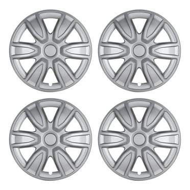 14" Set Of 4 Wheel Covers Snap On Hubcaps Full Hub Caps fit R14 Tire & Steel Rim (4 Pack)-LACQUER