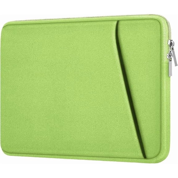 14" Shockproof Laptop Sleeve, for MacBook Air/Pro, HP, Asus, Lenovo, Light Green