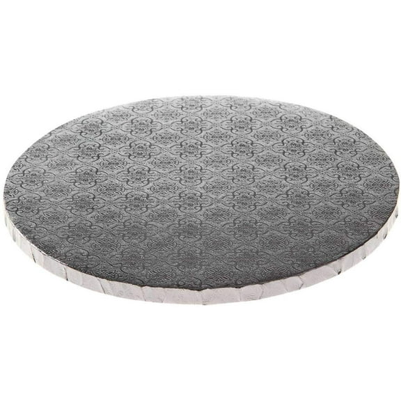 14" Silver Round Drum 1/2"