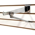 thumbnail image 1 of 14" Slatwall Shelf Knife Bracket with Bracket Support Arm, Chrome, 6 Pack, 1 of 5