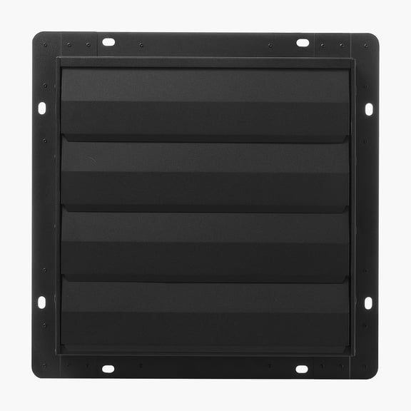 14"Smart Attic Fan with Timer,Wall Mounted Ventilation Fan with Adjustable Speed&Thermostat,2000 CFM for Garage Cooling,Shed,Greenhouse,Black