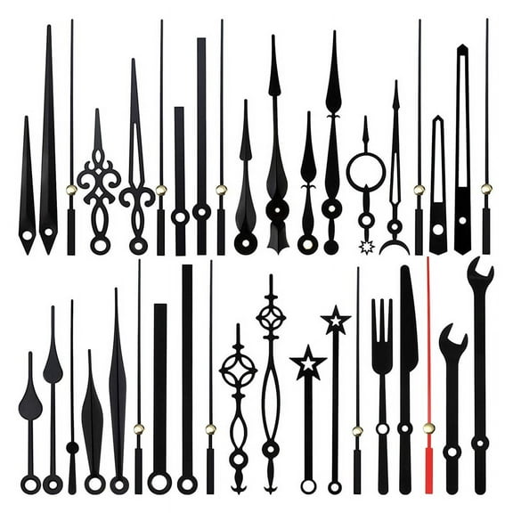 14 Styles Clock Movement Mechanism,Non-Ticking Clock Hands,DIY