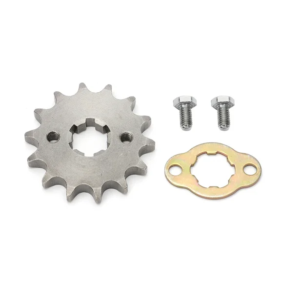 14 Tooth Front Drive Sprocket Compatible with Yamaha TTR125 TTR125L 2000-2018 Dirt Bike Motorcycle, Replacement Drive Sprocket