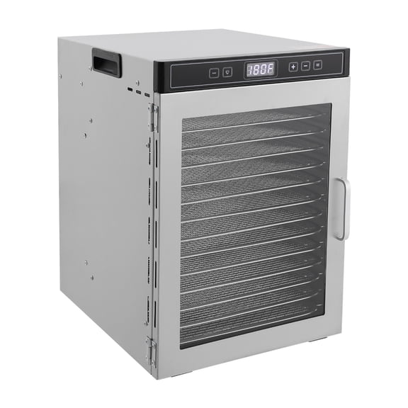 14-Tray Food Dehydrator 800W Commercial Dryer for Fruit Meat Herb 194F