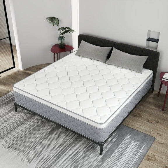 14" Twin Hybrid Mattress CertiPUR-US Certified Memory Foam Pocket Spring Mattress Medium Firm in a Box