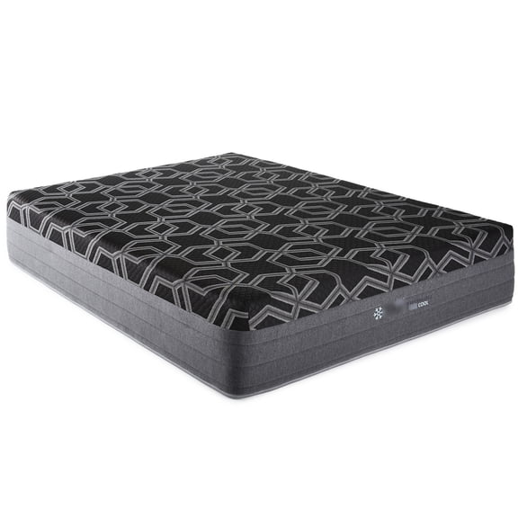 14" Twin XL Foam Mattress - Ice Cover Cooling Service - Heat - Free Bed Rest / 3" Elate Visco with Gel and Silver for Airflow - Pressure Relief - Relaxed Slumber / CertiPur - US Non - Toxic