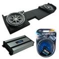 thumbnail image 1 of 14 - 18 Chevy Silverado Double Cab Kicker Comp C12 Dual 12 Sub Box HA-A800.1 Amp, 1 of 6