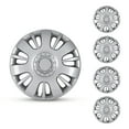thumbnail image 1 of 14" Universal Lacquer Hubcaps,Wheel Rims Cover,Snap on Car Truck SUV,Set Of 4,ABS+PC Material, 1 of 7