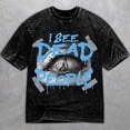 thumbnail image 1 of 14 University Blue 14s Washed Shirt, I See People, Shirts Match Sneakers, 1 of 3