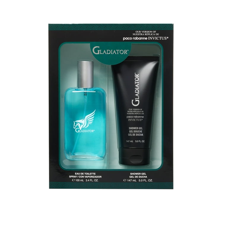 14 Value) Gladiator Version of Invictus*, Cologne Gift Set for Men