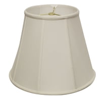 Slant Deep Empire Softback Lampshade with Washer Fitter, White