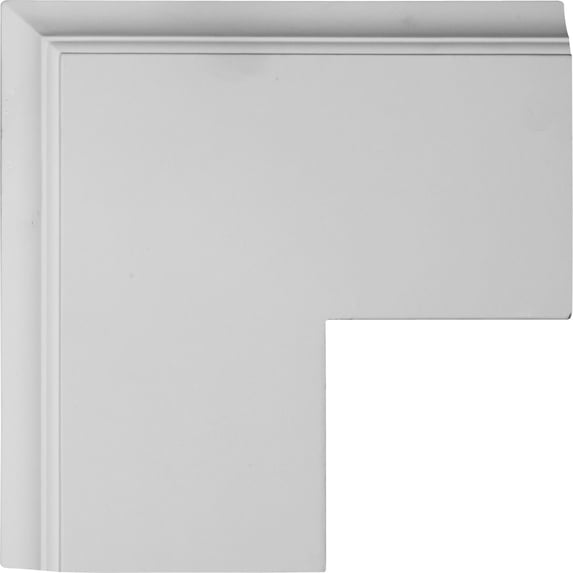 14"W x 2"P x 14"L Perimeter Outside Corner for 8" Traditional Coffered Ceiling System