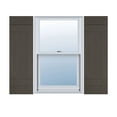 thumbnail image 1 of 14"W x 26"H Lifetime Vinyl, Custom Four Board Joined (2 Batten), Board-n-Batten Shutters, Musket Brown, 1 of 10
