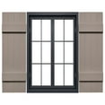 thumbnail image 1 of 14"W x 35"H Mid-America Vinyl, Standard Size Four Board Joined Shutters, w/Installation Shutter-Lok's & Matching Screws, 008 - Clay, 1 of 14