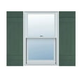 thumbnail image 1 of 14"W x 37"H Lifetime Vinyl, TailorMade Four Board Joined (2 Batten), Board-n-Batten Shutters, w/Shutter-Loks (Per Pair), Forest Green, 1 of 10