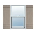 thumbnail image 1 of 14"W x 41"H Lifetime Vinyl, Custom Four Board Joined (2 Batten), Board-n-Batten Shutters, w/Shutter-Loks (Per Pair), Clay, 1 of 10