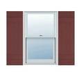 thumbnail image 1 of 14"W x 49"H Lifetime Vinyl, TailorMade Four Board Joined (2 Batten), Board-n-Batten Shutters, w/Shutter-Loks (Per Pair), Wineberry, 1 of 10