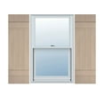 thumbnail image 1 of 14"W x 51"H Lifetime Vinyl, Standard Four Board Joined, Board-n-Batten Shutters, w/Installation Shutter-Lok's & Matching Screws (Per Pair), Wicker, 1 of 8