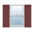 thumbnail image 1 of 14"W x 58"H Lifetime Vinyl, TailorMade Four Board Joined (3 Batten), Board-n-Batten Shutters, Wineberry, 1 of 10