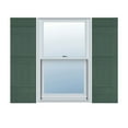 thumbnail image 1 of 14"W x 61"H Lifetime Vinyl, TailorMade Four Board Joined (3 Batten), Board-n-Batten Shutters, w/Shutter-Loks (Per Pair), Forest Green, 1 of 10