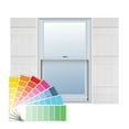 thumbnail image 1 of 14"W x 74"H Lifetime Vinyl, TailorMade Four Board Joined (3 Batten), Board-n-Batten Shutters, Paintable, 1 of 10