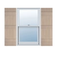 thumbnail image 1 of 14"W x 75"H Lifetime Vinyl, Standard Four Board Joined, Board-n-Batten Shutters, w/Installation Shutter-Lok's & Matching Screws (Per Pair), Wicker, 1 of 8