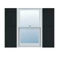 thumbnail image 1 of 14"W x 77"H Lifetime Vinyl, Custom Four Board Joined (3 Batten), Board-n-Batten Shutters, w/Shutter-Loks (Per Pair), Black, 1 of 10