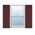 thumbnail image 1 of 14"W x 77"H Lifetime Vinyl, Custom Four Board Joined (3 Batten), Board-n-Batten Shutters, w/Shutter-Loks (Per Pair), Bordeaux, 1 of 10