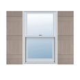 thumbnail image 1 of 14"W x 79"H Lifetime Vinyl, Custom Four Board Joined (3 Batten), Board-n-Batten Shutters, w/Shutter-Loks (Per Pair), Clay, 1 of 10