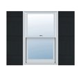 thumbnail image 1 of 14"W x 90"H Lifetime Vinyl, Custom Four Board Joined (3 Batten), Board-n-Batten Shutters, w/Shutter-Loks (Per Pair), Black, 1 of 10