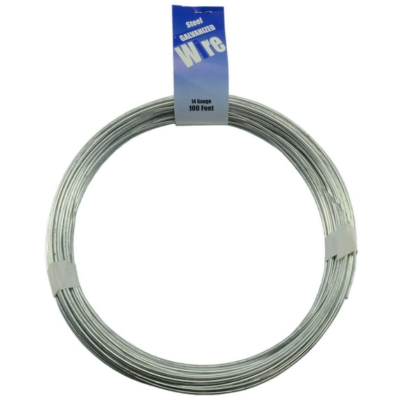 14 WG x 100' Galvanized Steel Wire (1 pcs.)