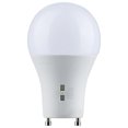 thumbnail image 1 of 14 Watt A19 LED - Bi Pin GU24 Base - CCT Selectable - 120 Volt - White Finish - 12-Pack, 1 of 7