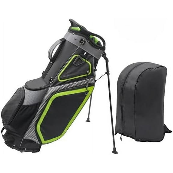 14 Way Golf Stand Bag, Golf Bags for Men with Stand, Full Length Top Dividers Ergonomic with 8 Pockets Golf Club Bags Lightweight and Durable for Men & Women$$Sport & Recreation Other