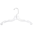 thumbnail image 1 of 14" White Economy Junior Top Hangers, 1 of 1