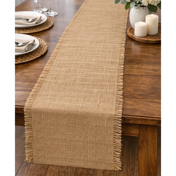 14" Wide Burlap Fabric Natural Multipurpose Fabric