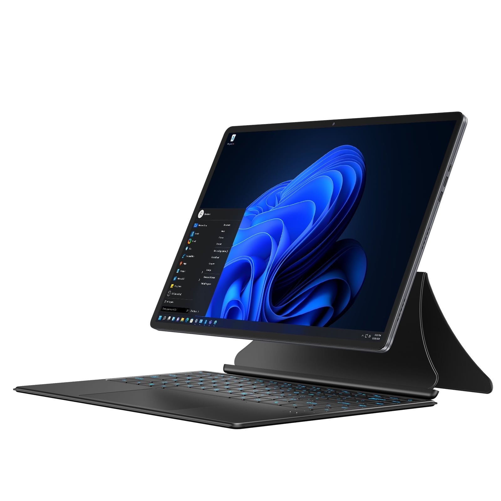 14" Windows 11 Pro Tablet+KeyBoard,512G SSD 16G RAM,2 in 1 Laptop PC ,Intel N100(Beat to Core i3-1115G4, Up to 3.4GHz),IPS Screen