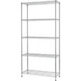 thumbnail image 1 of 14''Wx36''Dx72''H NSF Wire Shelf Metal 5 Shelf Wire Shelving Unit Storage Shelves Heavy Duty Height Adjustable Utility Commercial Grade Steel Layer Shelf Rack Organizer,Chrome, 1 of 3