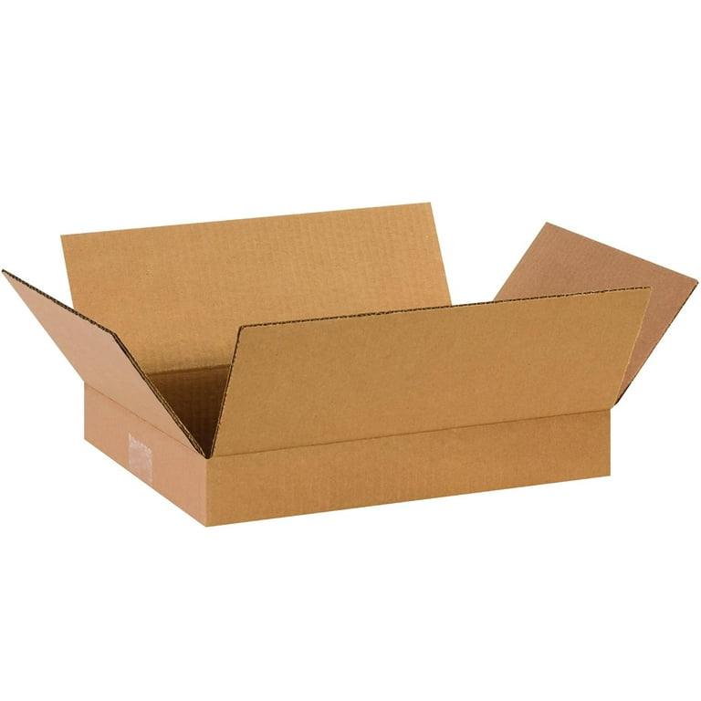 Boxes Fast Small Business Packaging, Shipping Box 10 x 10 x 2, 50 Bulk |  Cardboard, Gift, Storage, Large, Double Wall Corrugated Boxes, 10x10x2 10102