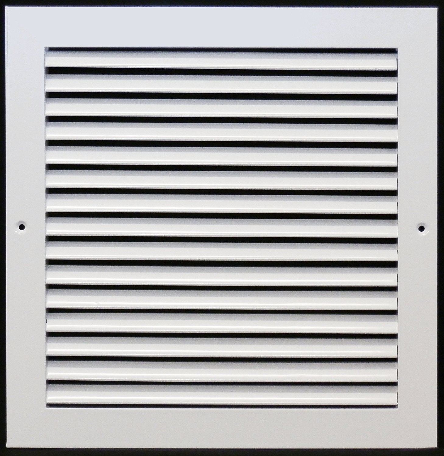 14" x 12" White Aluminum HVAC Return Grille