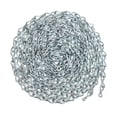 thumbnail image 1 of #14 X 15-FT Zinc Plated Steel Jack Chain, Weldless, Twist Chain, 1 of 4